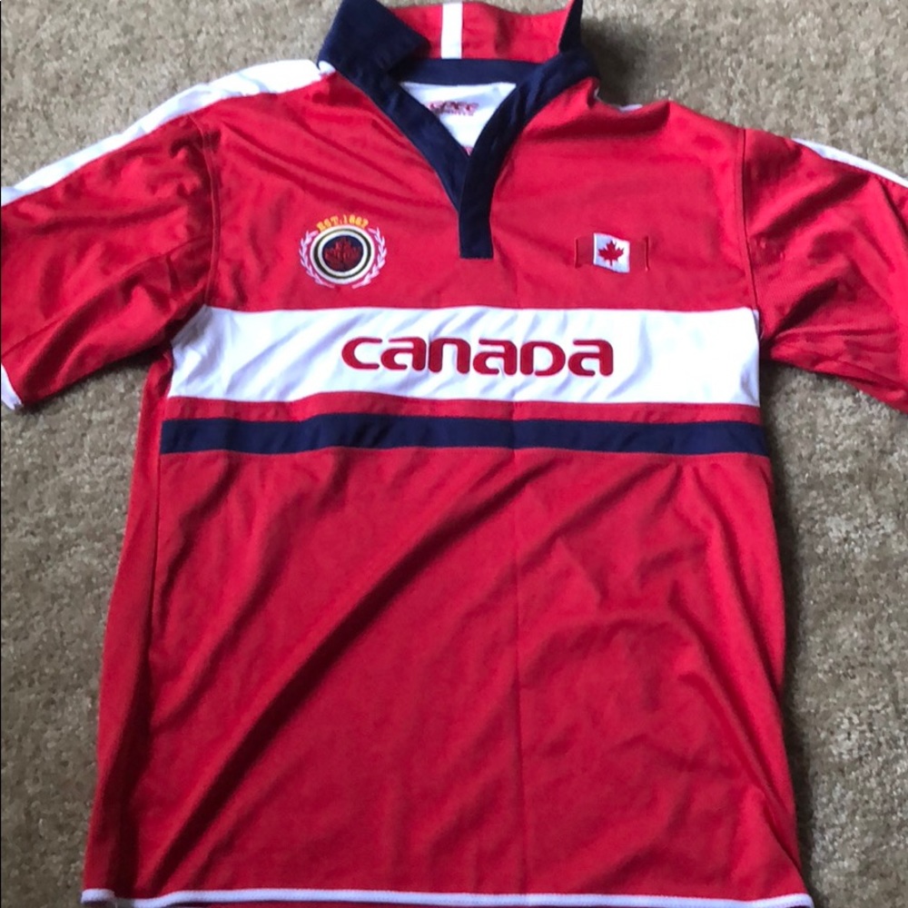 Canada soccer jersey
